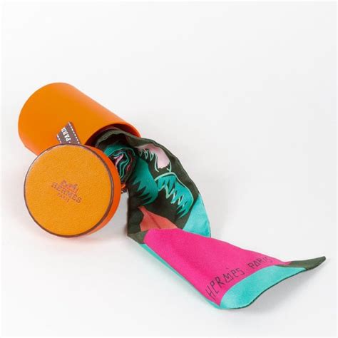 hermes sea surf and fun twilly|Hermes Sea Surf and Fun Green Fuchsia Twilly .